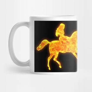 Fire Unicorn Design Mug